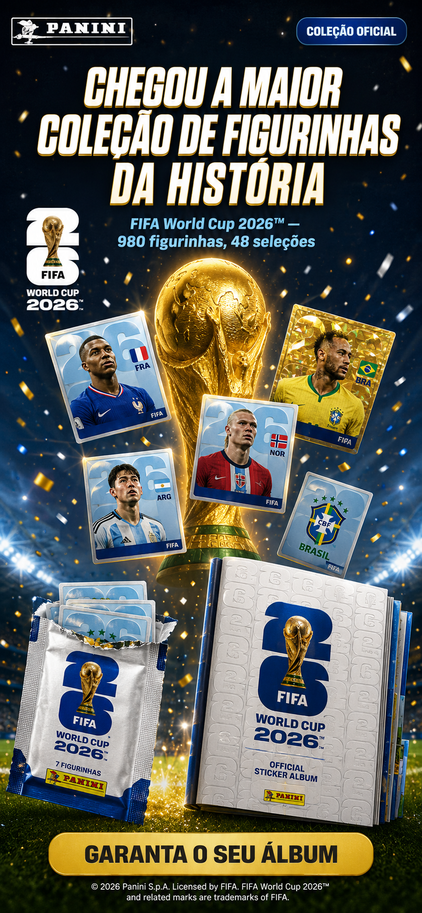FIFA World Cup 2026 — Figurinhas Oficiais